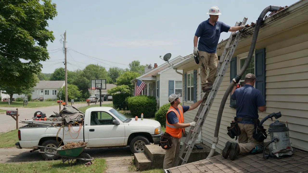 Gutter Installation in Dennison, IL near me